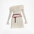 CASEY – Off-the-shoulder jersey dress