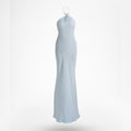 LILA – Halterneck Silk Maxi Dress
