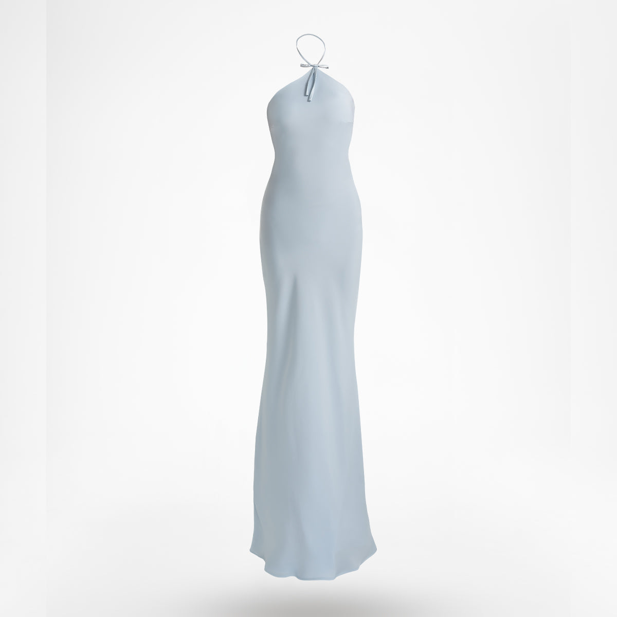 LILA – Halterneck Silk Maxi Dress