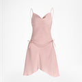 FAIRY – Cowl Neck Silk Dress